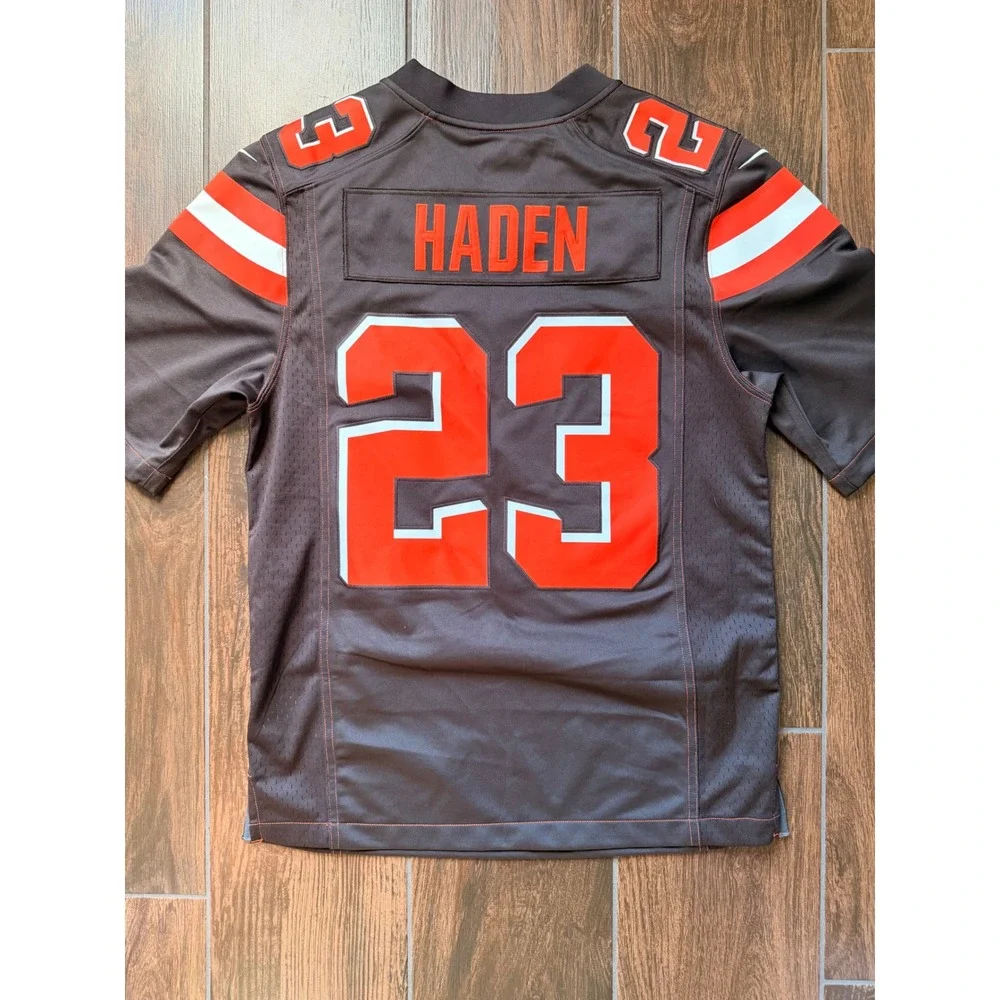 Nike Cleveland Browns Joe Haden 23 Jersey‎ Mens Small Brown NFL On Field Jersey